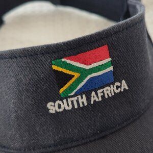 South Africa, Visor, Velcro, Hat